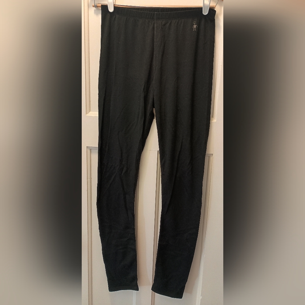 Smartwool Women’s Classic Thermal Merino Base Layer Leggings Black Size L